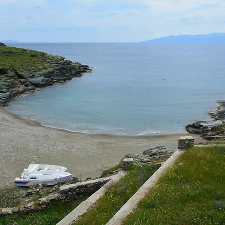 Traditional Cycladic House On The Beach In * Kithnos